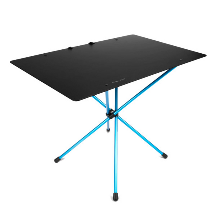 HELINOX Café Table Wide - Black With Blue Frame