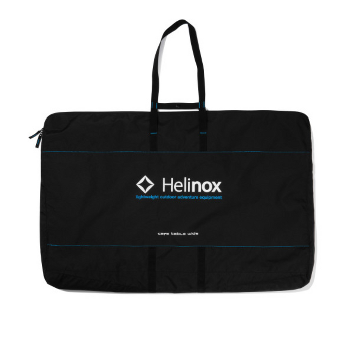 HELINOX Café Table Wide - Black With Blue Frame