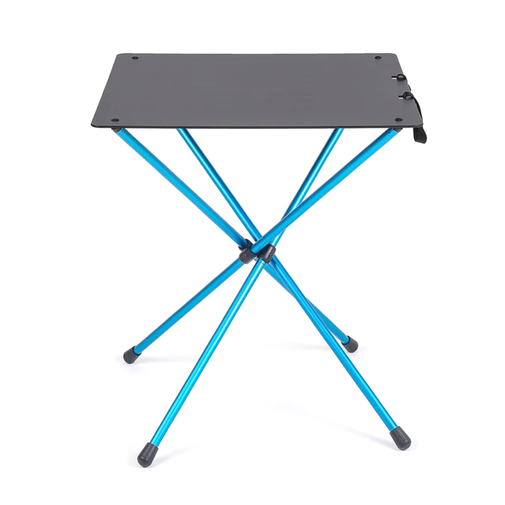 HELINOX Café Table - Black With Blue Frame