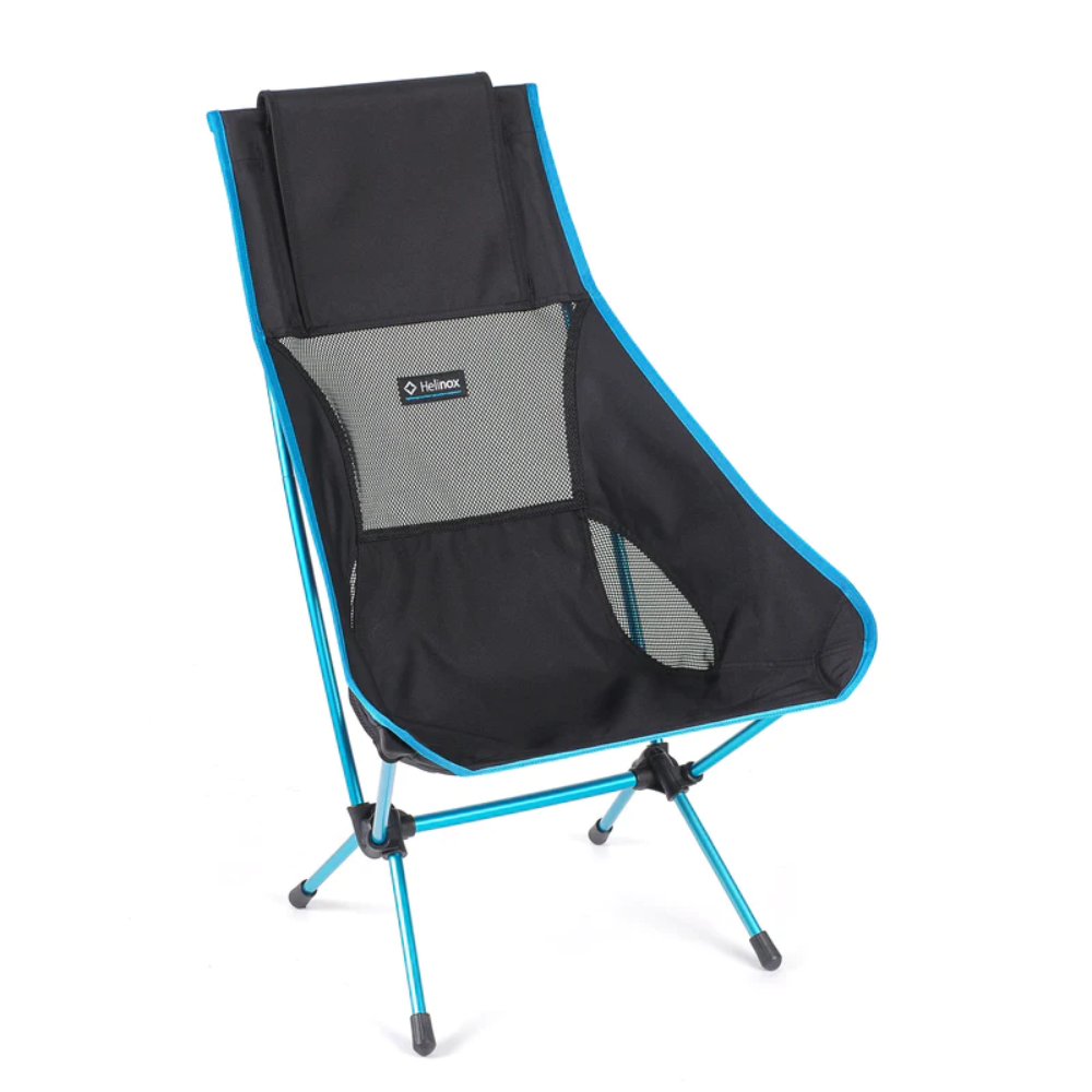 HELINOX Chair Two - Black with Blue Frame
