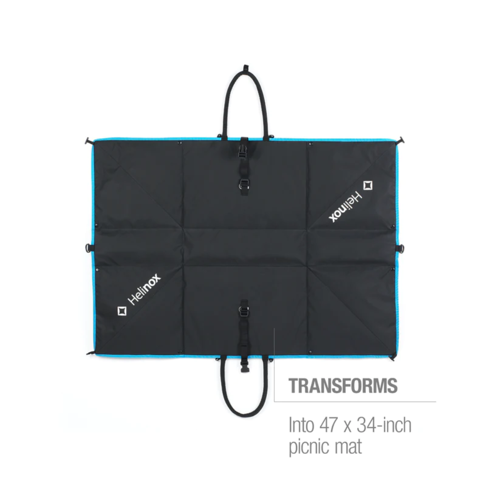 Load image into Gallery viewer, HELINOX Origami Tote &amp; Picnic Mat - Black