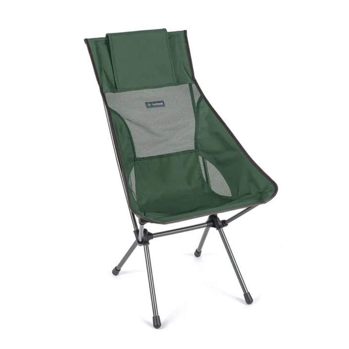 HELINOX Sunset Chair - Forest Green with Grey Frame