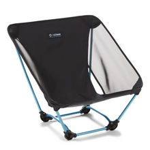 Load image into Gallery viewer, HELINOX Ground Chair - Black With Blue Frame