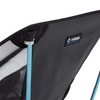 HELINOX Ground Chair - Black With Blue Frame