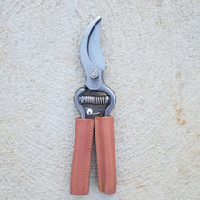 Load image into Gallery viewer, Leather Handled Secateurs