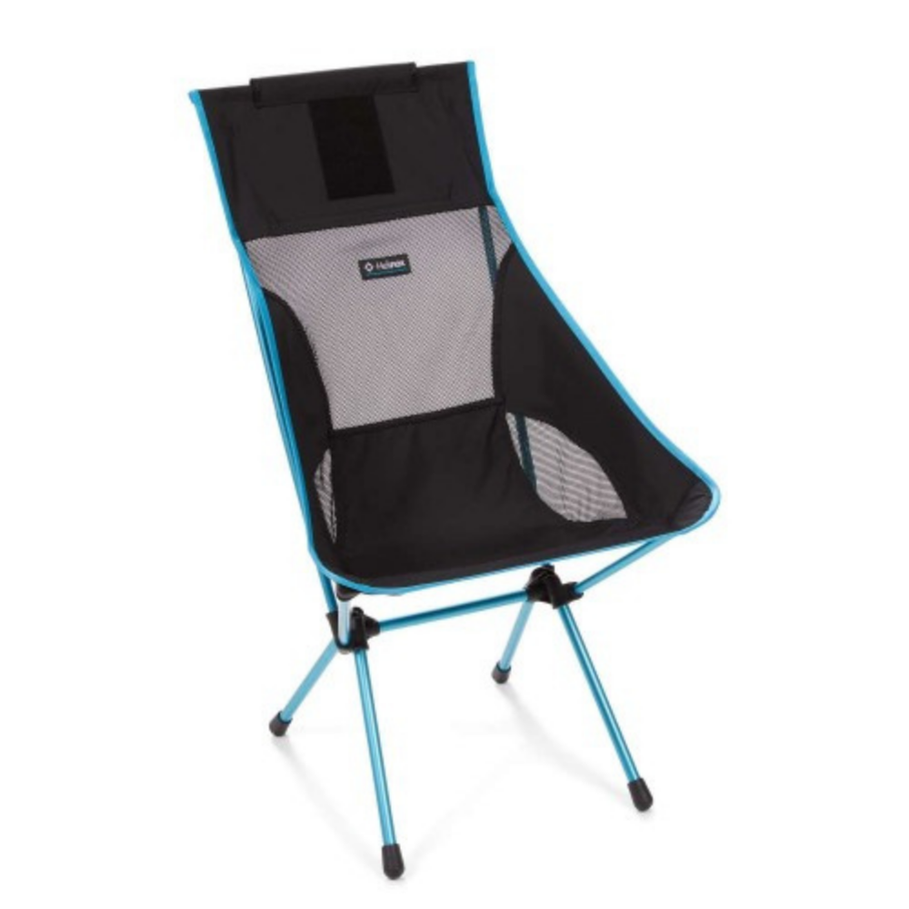 HELINOX Sunset Chair - Black with Blue Frame