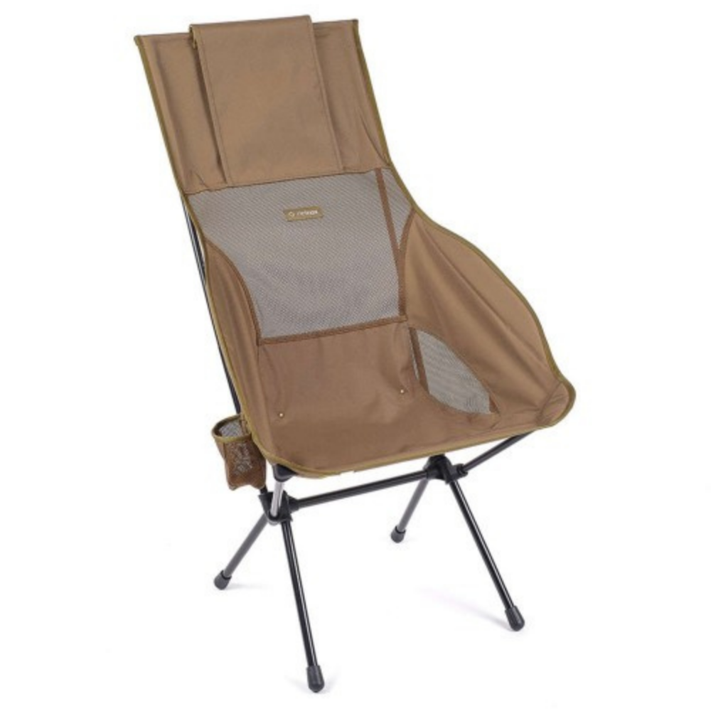 HELINOX Savanna Chair - Coyote Tan with Black Frame