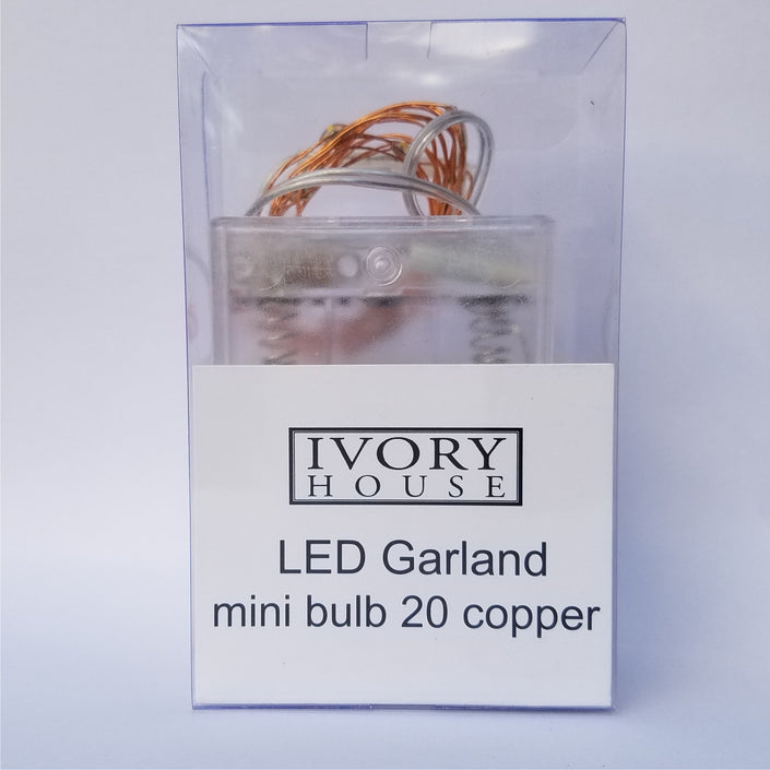 IVORY HOUSE  LED Garland mini bulb 20 copper