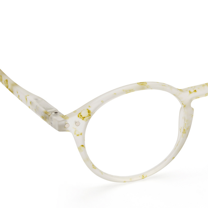 IZIPIZI PARIS Adult Reading Glasses STYLE #D Essentia - Oily White