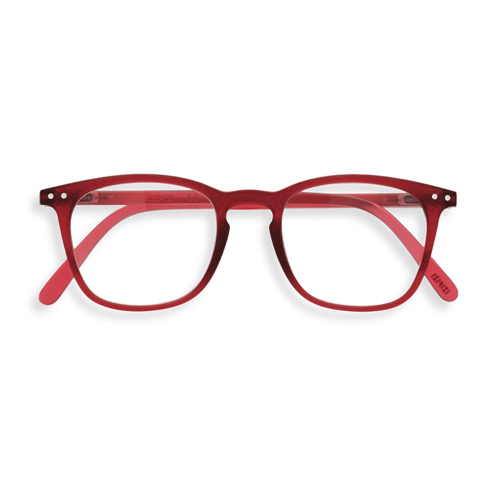 IZIPIZI PARIS Adult Reading Glasses STYLE #E Essentia - Rosy Red