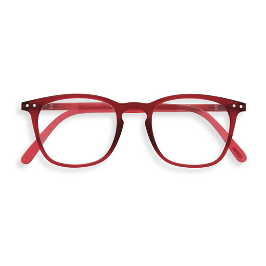 IZIPIZI PARIS Adult Reading Glasses STYLE #E Essentia - Rosy Red **CLEARANCE**