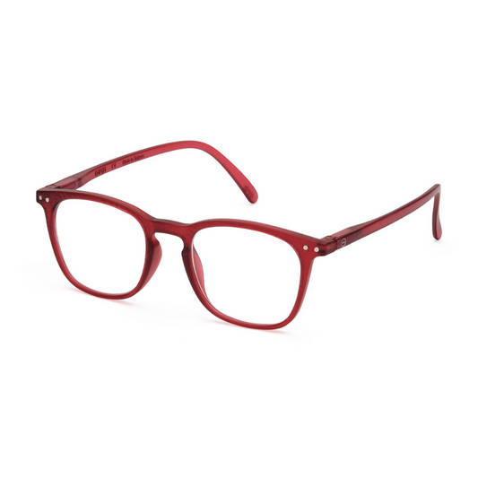 IZIPIZI PARIS Adult Reading Glasses STYLE #E Essentia - Rosy Red **CLEARANCE**