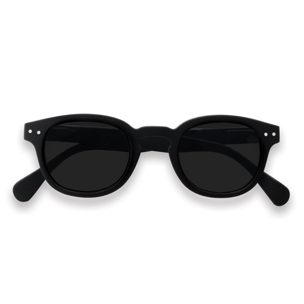 IZIPIZI PARIS Adult Sunglasses Sun Collection Style C - Black