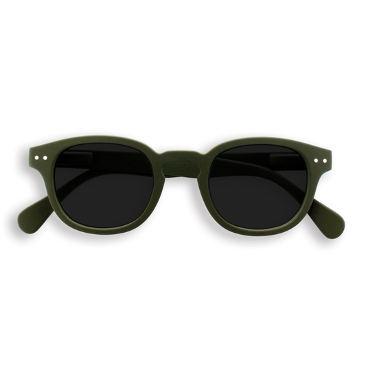 IZIPIZI PARIS Adult Sunglasses Sun Collection Style C - Khaki Green