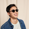 IZIPIZI Adult Sunglasses Sun Collection Style D - Black