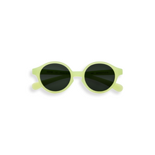 Load image into Gallery viewer, IZIPIZI PARIS Sun Baby Sunglasses - Apple Green (0-9 MONTHS)