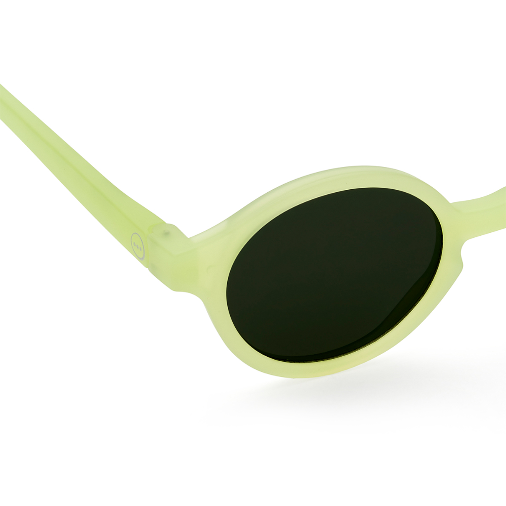 Load image into Gallery viewer, IZIPIZI PARIS Sun Baby Sunglasses - Apple Green (0-9 MONTHS)