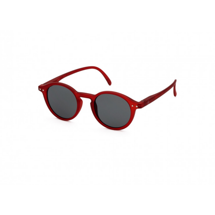 IZIPIZI PARIS Sun Junior Kids STYLE #D Sunglasses - Red (5-10 YEARS)