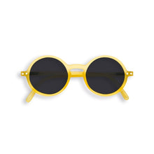 Load image into Gallery viewer, IZIPIZI PARIS Sun Junior - STYLE #G Sunglasses - Yellow Chrome (3-10 YEARS) *Flash Lights Limited Edition*