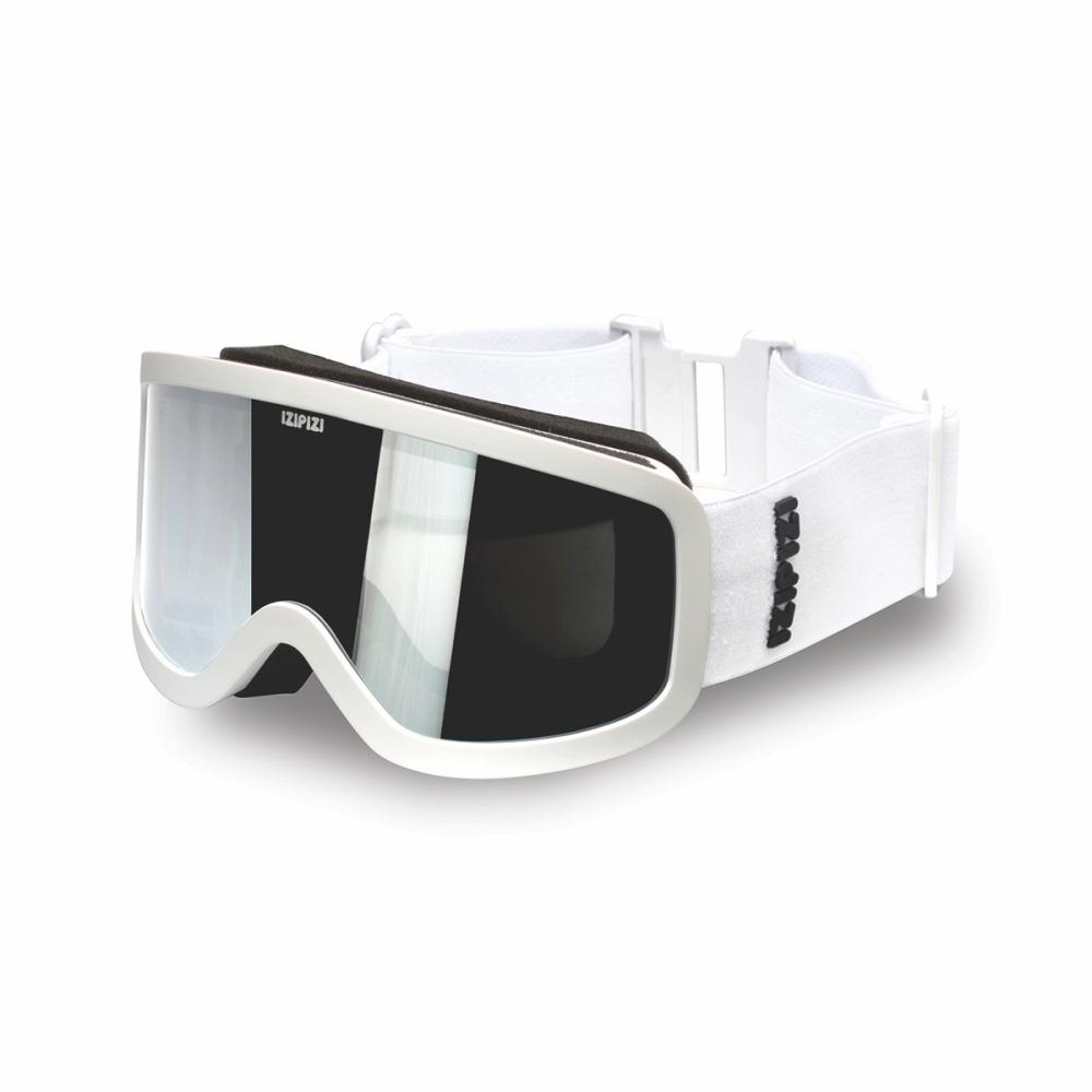 Load image into Gallery viewer, IZIPIZI PARIS Junior Kids Snow Goggles - SMALL - White