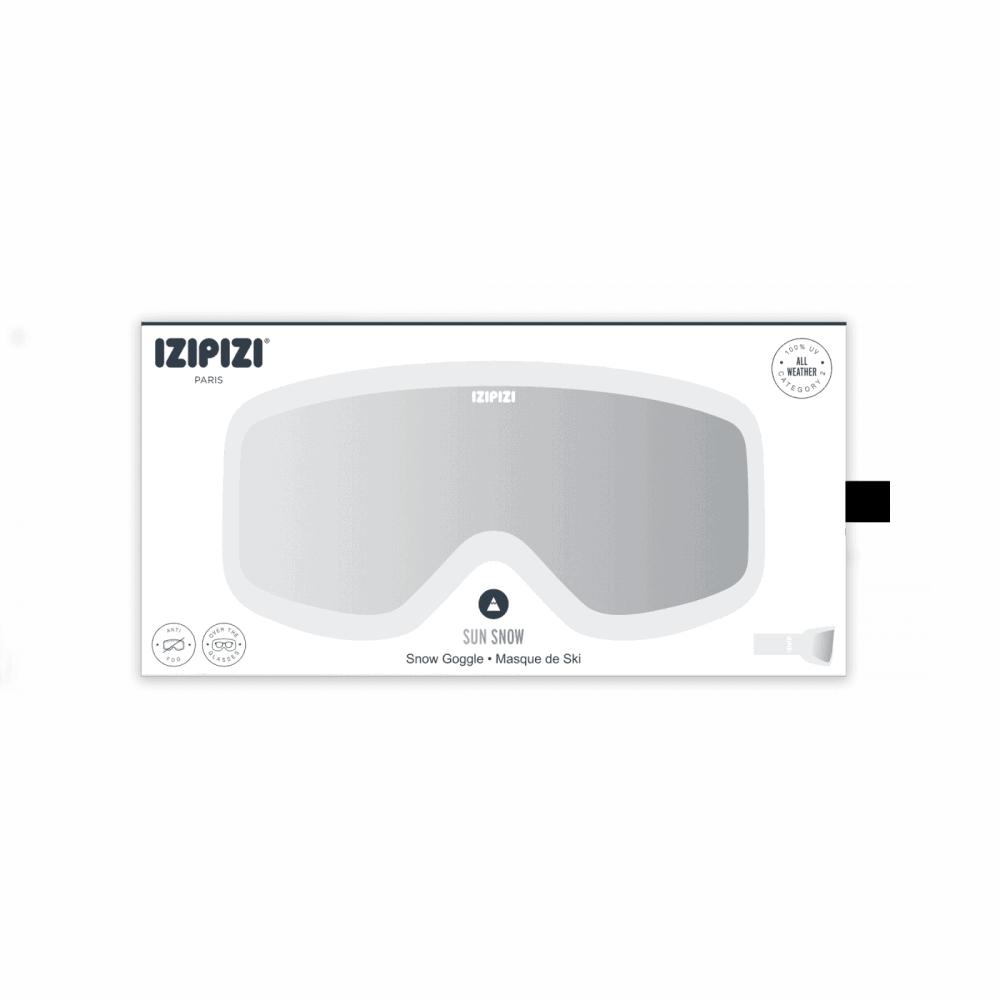 Load image into Gallery viewer, IZIPIZI PARIS Adult Snow Goggles - LARGE - White