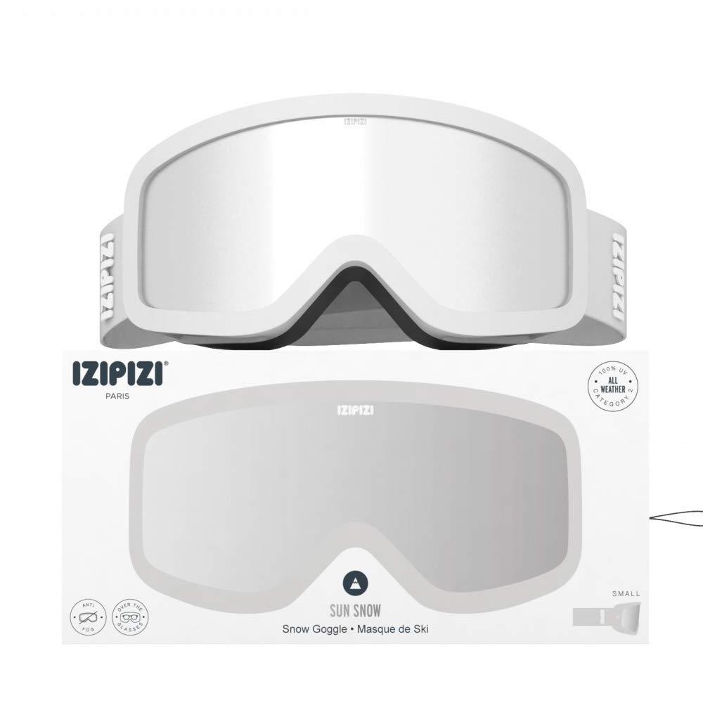 Load image into Gallery viewer, IZIPIZI PARIS Junior Kids Snow Goggles - SMALL - White