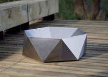 Load image into Gallery viewer, ALFRED RIESS Šešiakampis Stainless Steel Fire Pit