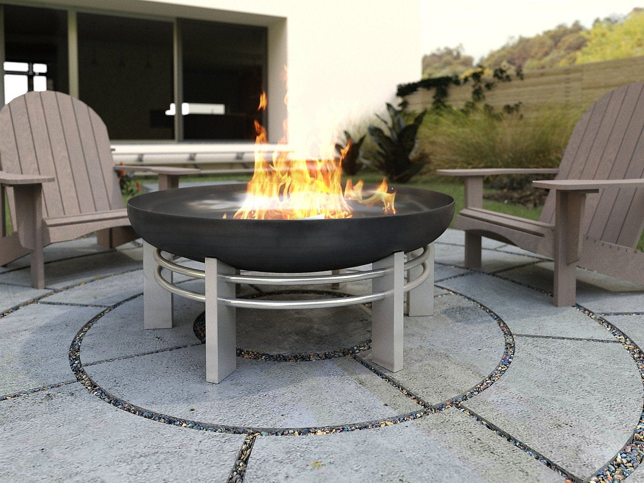 Load image into Gallery viewer, ALFRED RIESS Námafjall Steel Fire Pit - Large