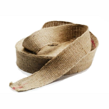 NUTSCENE  Hessian Tree Tie Webbing 50mm x 33m Roll - Natural