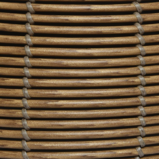 KAEMINGK Wicker Low Planter Round - Set of 2 **Limited Stock**