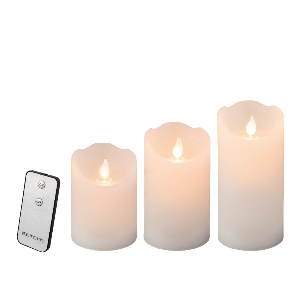 KAEMINGK LED Candle Wax - Set of 3