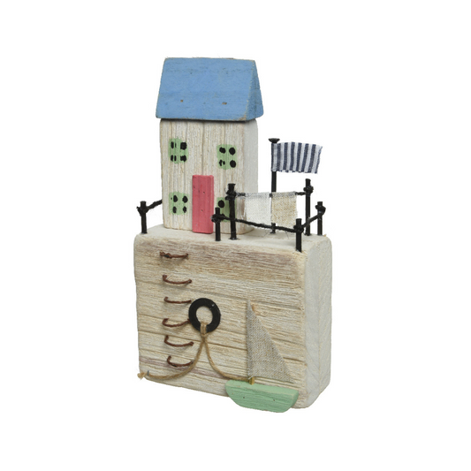 KAEMINGK Wooden House and Boat **Limited Stock**