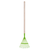 ESSCHERT DESIGN Children's Lawn Rake - Woodland Green