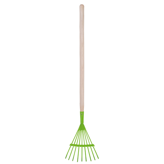 ESSCHERT DESIGN Children's Lawn Rake - Woodland Green