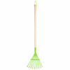 ESSCHERT DESIGN Children's Lawn Rake - Green