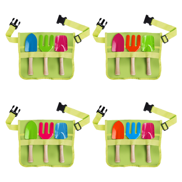 ESSCHERT DESIGN Children's Toolbelt with Tools - Mixed Colours