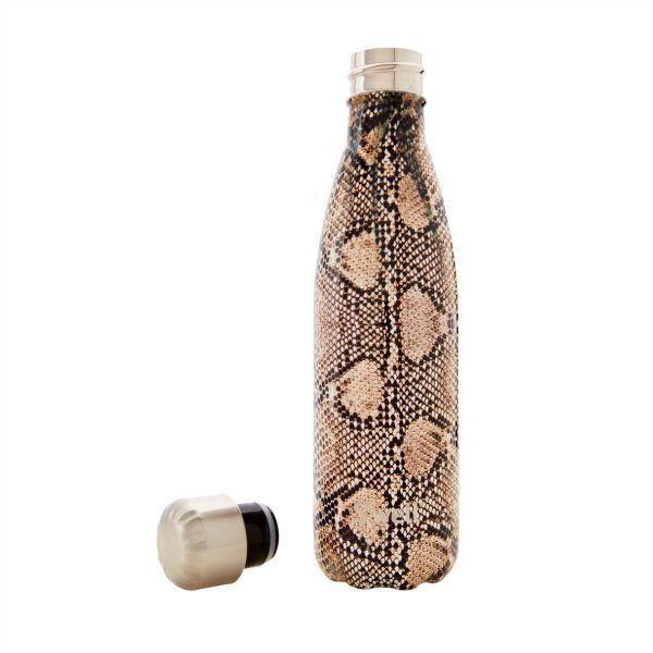 S'WELL Insulated Stainless Steel Bottle EXOTICS Collection 500ml - Sand Python