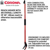 CORONA Long Reach Cut 'n' Hold Pruner Secateurs  - 1/2 inch capacity