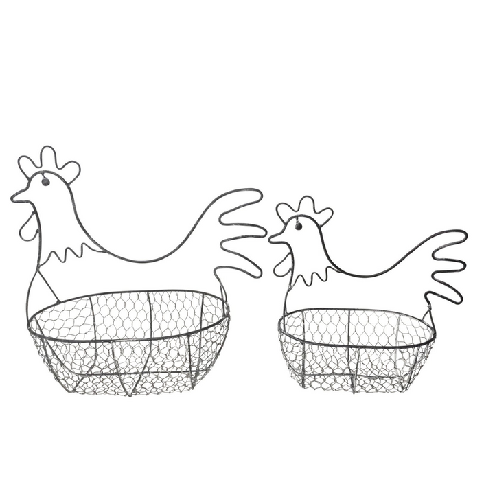 MARTHA'S VINEYARD Chicken Basket - Set of 2