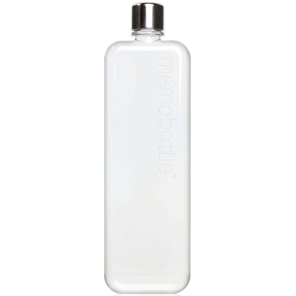 MEMOBOTTLE Slim Re-usable Flat Water Bottle
