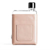 MEMOBOTTLE Leather Water Bottle Sleeve A6 - Nude