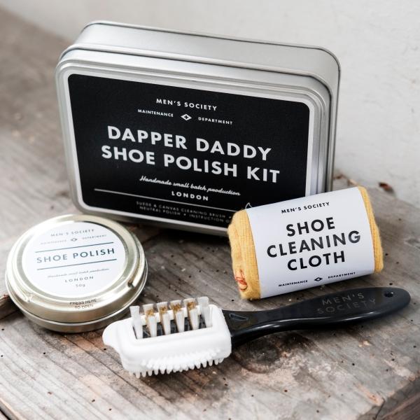 MEN'S SOCIETY Dapper Daddy Shoe Polish Kit