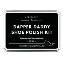 Load image into Gallery viewer, MEN&#39;S SOCIETY Dapper Daddy Shoe Polish Kit