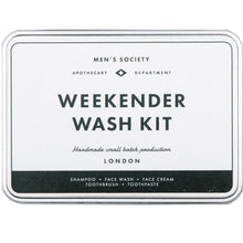 Load image into Gallery viewer, MEN&#39;S SOCIETY Weekender Wash Kit