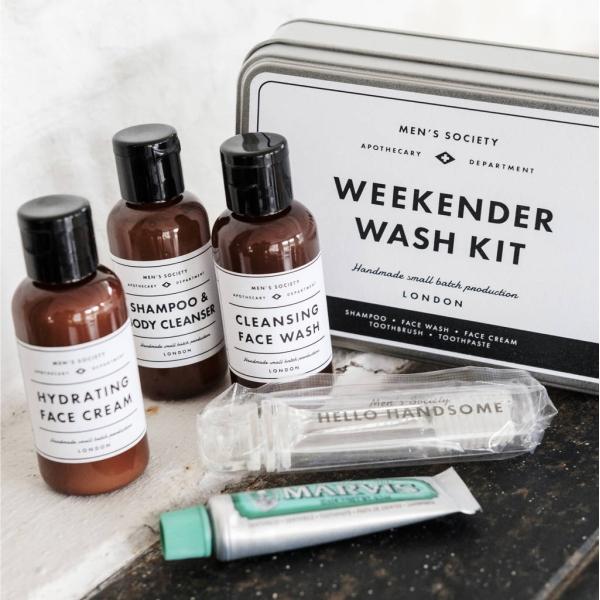 Load image into Gallery viewer, MEN&#39;S SOCIETY Weekender Wash Kit