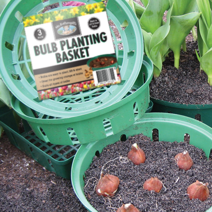 MR FOTHERGILLS Bulb Planting & Storage Baskets - Set of 3