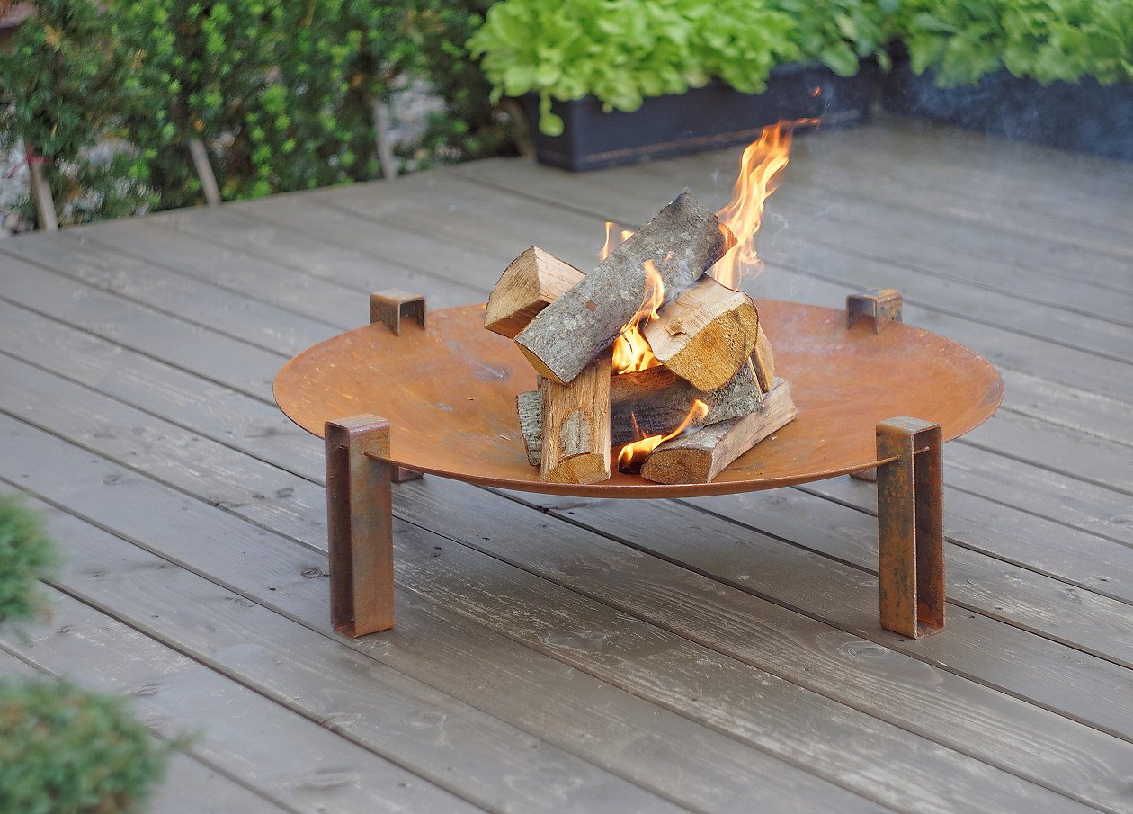 Load image into Gallery viewer, ALFRED RIESS Stromboli Steel Fire Pit - Large