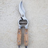 MARTHA'S VINEYARD Wood Handled Secateurs - Ash