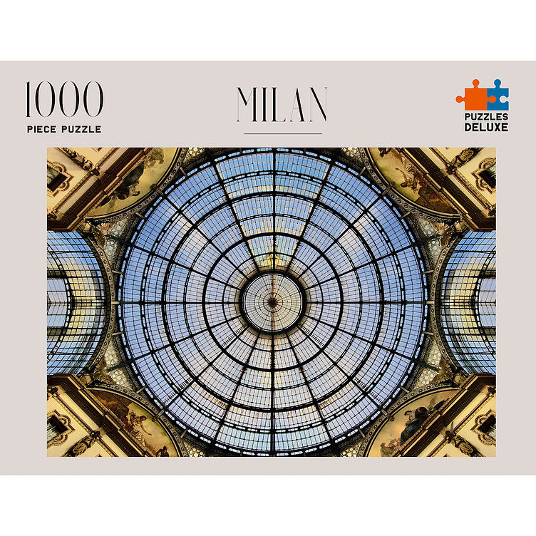 PUZZLES DELUXE 1000 Piece Jigsaw Puzzle - Milan, Italy