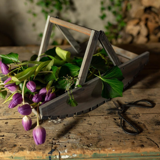 MARTHA'S VINEYARD Flower Trug - Wooden